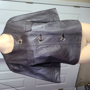 Michael Kors Leather Top